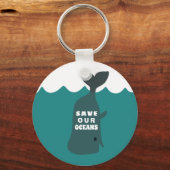 Rett unseren Ozeanwald Schlüsselanhänger (Vorderseite)