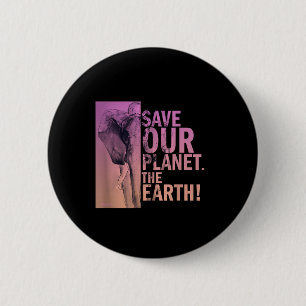 Rett unseren Planeten Die Erde Elefant Umwelt P Button