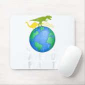 Rett unseren Planeten Dinosaurier Kinder Niedliche Mousepad (Mit Mouse)