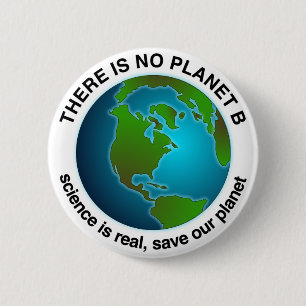 Rett unseren Planeten Es gibt keinen Planeten B Button