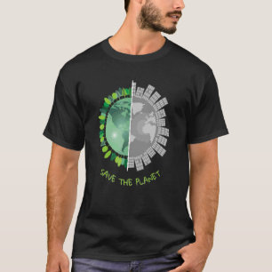Rett unseren Planeten Klimawandel T-Shirt