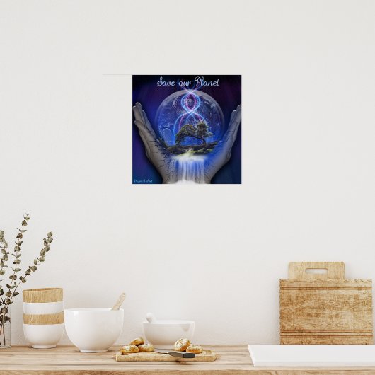 Rett unseren Planeten Poster (Küche)