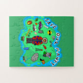 Rett unseren Planeten Puzzle (Horizontal)