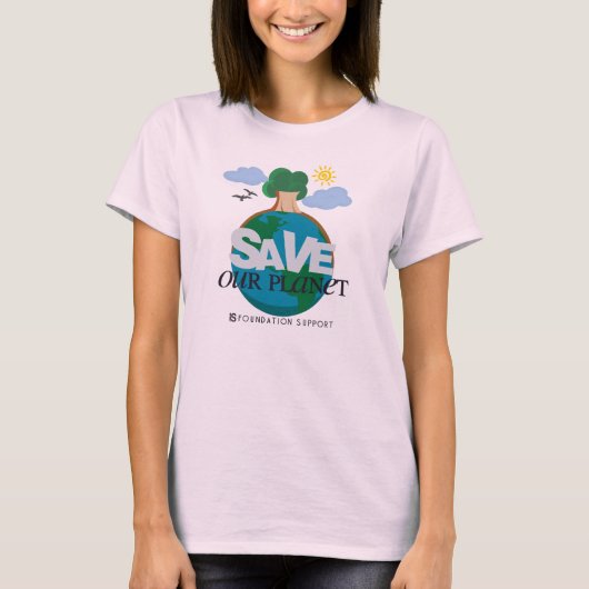 Rett unseren Planeten T-Shirt (Vorderseite)