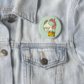 Rett unseren Planeten - Tag der Erde Button (Beispiel)