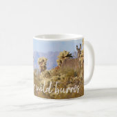 Rett unseren wilden Burros Kaffeetasse (VorderseiteRechts)