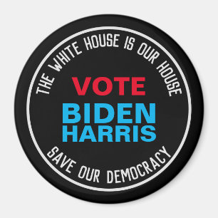 Rett unserer Demokratie Abstimmung BIDEN HARRIS Kü Magnet