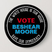 Rett unserer Demokratieabstimmung BESHEAR MOORE-Ka Button (Vorderseite)