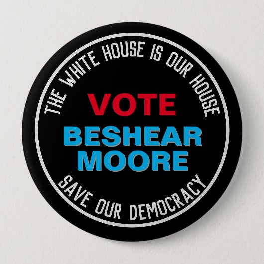 Rett unserer Demokratieabstimmung BESHEAR MOORE-Ka Button (Vorderseite)