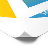 rett unserer Meeres-Dreikreise Poster (Ecke)