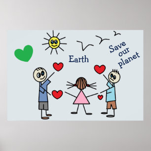 Rett unserer Niedlichen Liebe-Friedensbotschaft fü Poster
