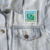 Rett unserer Ozeane Button (Beispiel)