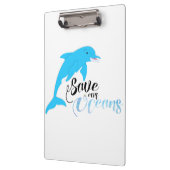 Rett unserer Ozeane Klemmbrett (Links)