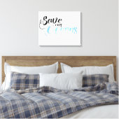Rett unserer Ozeane Leinwanddruck (Insitu (Schlafzimmer))