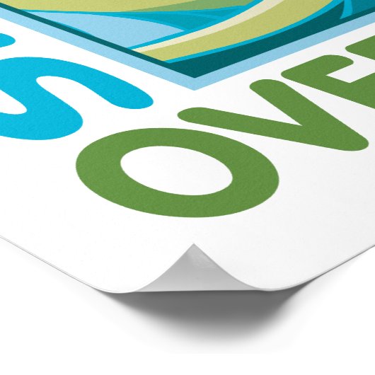 Rett unserer Ozeane Poster (Ecke)