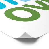 . Rett unserer Ozeane Poster (Ecke)