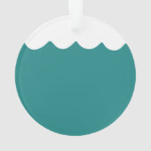 Rett unserer Ozeane Umweltkunst Ornament (Rückseite)