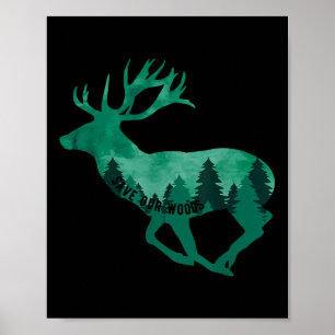 Rett unserer Waldschutzanlage Poster