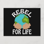 Rett unserer Wiedergeburt für das Aussterben unser Postkarte (Vorderseite)