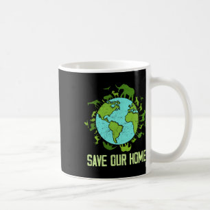Rett unserer Zuhause Animals Wildlife Conservation Kaffeetasse