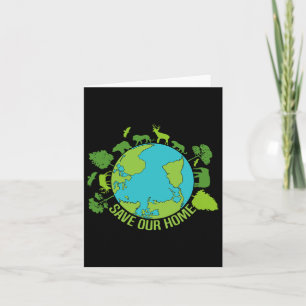 Rett unserer Zuhause Animals Wildlife Conservation Karte