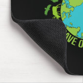Rett unserer Zuhause Animals Wildlife Conservation Mousepad (Ecke)