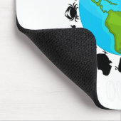 Rett unserer Zuhause Animals Wildlife Conservation Mousepad (Ecke)