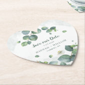 Rett unseres Datums Eukalyptus Greenery Sukkulente Untersetzer (angewinkelt)