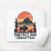 Rett unseres ParkResist Service Bison Buffa Mousepad (Mit Mouse)