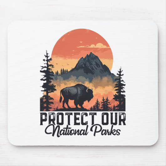 Rett unseres ParkResist Service Bison Buffa Mousepad (Vorne)