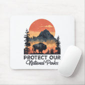 Rett unseres ParkResist Service Bison Buffa Mousepad (Mit Mouse)