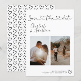 Rett unseres Personalisierten Fotos mit dem Datum Save The Date