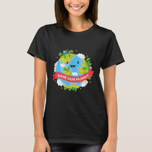 Rett unseres Planeten Mother Earth Environmental P T-Shirt