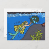 RETT UNSERES PLANETEN POSTKARTE (Vorne/Hinten)