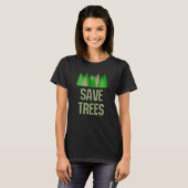 Rett von Bäumen Naturschützer T-Shirt (Vorne ganz)