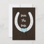 Rett von Horseshoe Save The Date (Vorderseite)