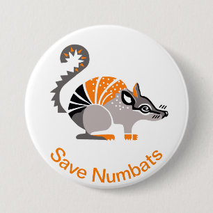 Rett von NUMBATS-gefährdeten Tiergrafiken - Austra Button