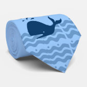 Rett Wale - umweltbewusst Krawatte (Gerollt)