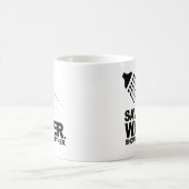 RETT WASSER. DUSCHE ZUSAMMEN. KAFFEETASSE (Mittel)