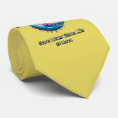 Rett Wasser, Rett das Leben. Weltwassertag. Krawatte (Gerollt)