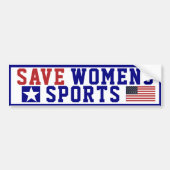 Rett Womens Sports Autoaufkleber (Vorne)