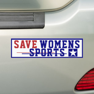 Rett Womens Sports Autoaufkleber
