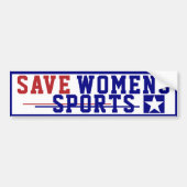 Rett Womens Sports Autoaufkleber (Vorne)