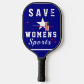 Rett Womens Sports Pickleball Schläger (Rückseite)