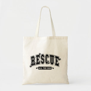 Rette alle distressed Hunde Tragetasche