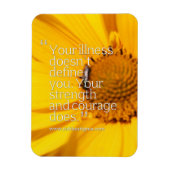 Rette das Stigma auf psychische Erkrankungen. Magn Magnet (Vertikal)