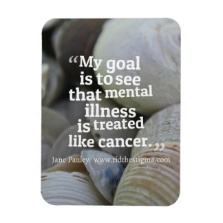 Rette das Stigma auf psychische Erkrankungen. Magn Magnet
