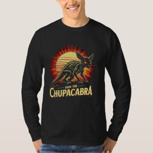 Rette den Chupacabra Mystical Sunset T-Shirt
