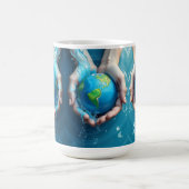 „Rette die Erde Wasserplanet-Tasse Kaffeetasse (Mittel)