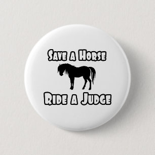 Rette ein Pferd, fahre einen Richter Button